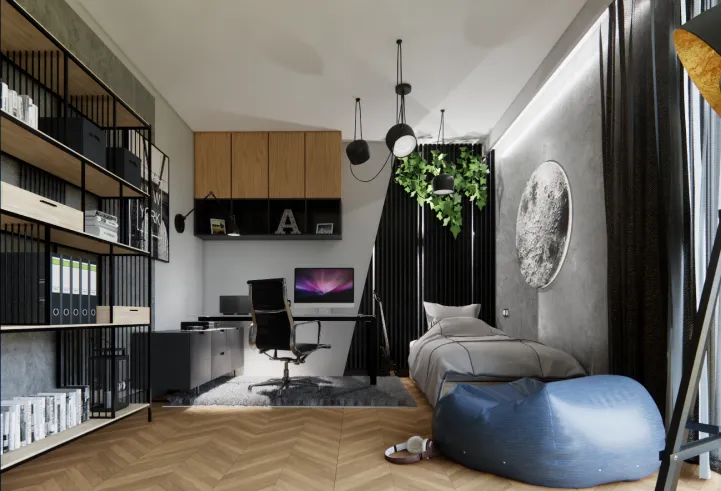 Wizualizacja pokoju dla dziecka