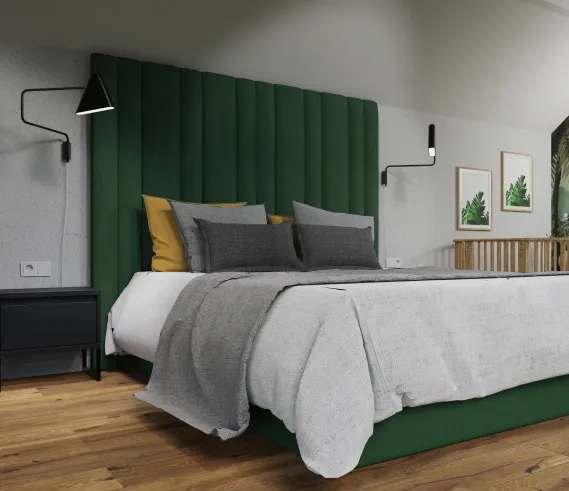 Wizualizacja sypialni